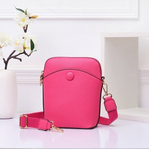 Suede Crossbody Front Pocket/assorted colors/jj