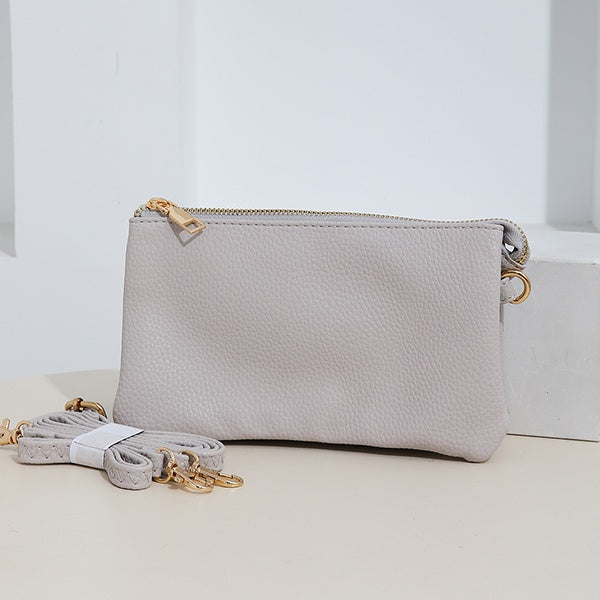 👜💃💖 Glamour Girl Compartment Zip Crossbody Bag(assorted colors available)✨💃 ps/tt/jj