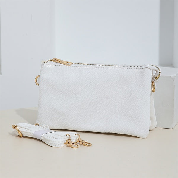 👜💃💖 Glamour Girl Compartment Zip Crossbody Bag(assorted colors available)✨💃 ps/tt/jj