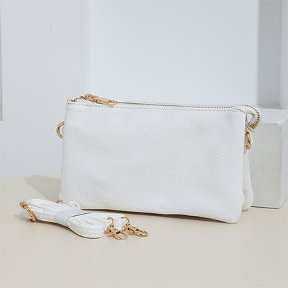 👜💃💖 Glamour Girl Compartment Zip Crossbody Bag(assorted colors available)✨💃 ps/tt/jj