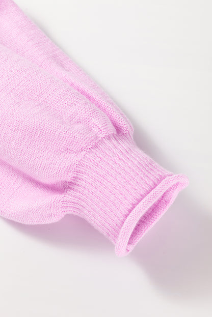 I Love Pink Cotton Candy Sweater